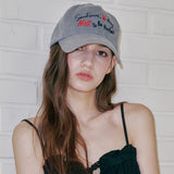 Sometimes Okay Ball Cap (Charcoal)
