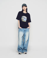 25FW ブルー AC ベア 半袖Tシャツ