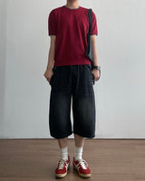 Node Snap Bermdua Denim Pants
