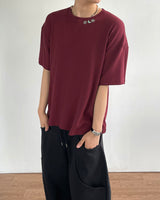 Weather Crop Waffle Short Sleeve Tee