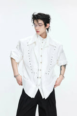 Layered Linen Shirt