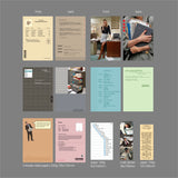 oab busy pack / scrap sticker set
