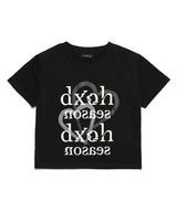 ツーハートシーズンロゴクロップTシャツ
