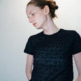 Bloom short sleeve Black