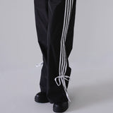 ribbon track pants