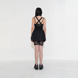 Shell line 3-way dress 001