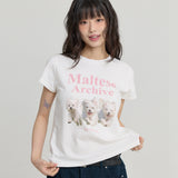 マルチーズアーカイブ半袖Tシャツ