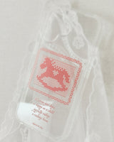 【MADE】 Childhood Rocking Horse | Clear Case - Red