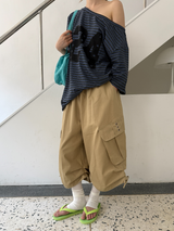 スター24 ストライプTシャツ
