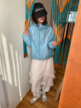 wave mesh skirt 