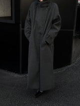 シティハイネックロングコート (2color)