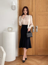Nezu Span Slit Mermaid Skirt