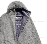 Lolo High Neck Fur Hooded Jumper