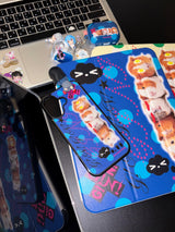 ジン！ギニア フレンズ ネイビー iPad ケース