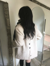 オーバーモヘアジャケット (2 oz. quilted)