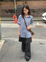 Hika Layered Skirt Pants