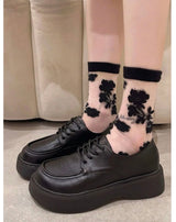 シティグリルプラットフォームローファー (BLACK)