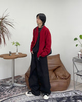ラッフィブラッシュクロップカーディガン