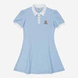 Puff Flared PK One-Piece (Sky Blue)