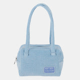 Handy pouch (corduroy softblue)