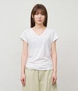 (W) Loading V-neck Top