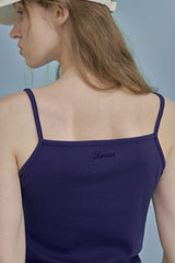 Joy sleeveless top_navy
