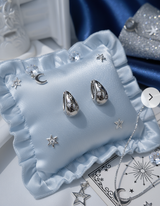 [ITZY Yuna Piercing] タロットスターハギーズピアス - Silver Color