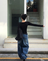 [MADE] TAS Side Slit Long Sleeve Top