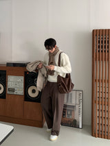 LMN Even Angora Mohair Round Knitwear (8 colors)