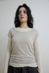OHA SLEEVELESS (BEIGE)