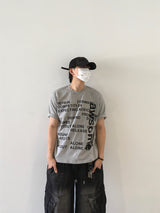 オーサム レタリング ショートスリーブTシャツ 4C
