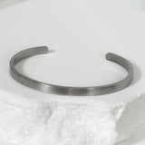 ss-4mm NONE LOGO SIMPLE BANGLE_N silver