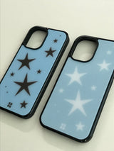 stars case (blue brown) 