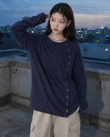 (UNISEX) Full Button Long Sleeve