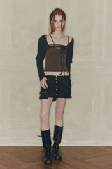 MOON BOLERO black
