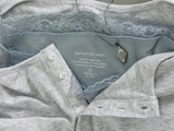 Breeze CottonModal HenryNeck T-Shirt (Bio-Washing) - Light Melange