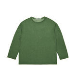 シースルー長袖Tシャツ GREEN