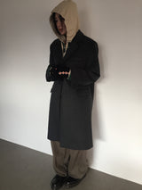 ウールブレンドエッセンシャルロングコート (2 Colors)