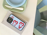 [MADE] Number 3 emoji case (Sky blue) (magsafe) 