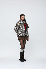 NORDEN FLEECE JACKET / BROWN