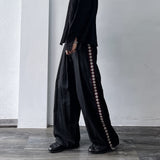 Patterned Side-Line Trousers