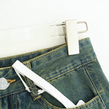 Vera Shirred Denim Mini Skirt 231633143
