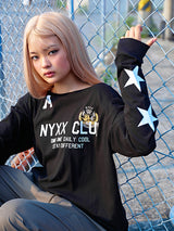 NYXXクラブ ロング スリーブ ブラック