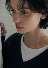 [925 silver] Deux.silver.82 / ピグリングピアス (シルバー)