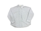 Enz Overfit Sheer Stripe Shirt (3c)