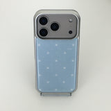 shining blue case (silver epoxy)