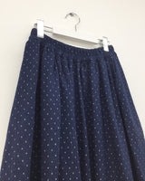 Wool Dot Balloon Skirt (2Colors)