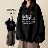 Rika Check Point Fleece Hoodie