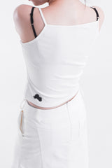 CLOUD SLEEVELESS WOO WHITE