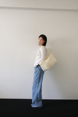 standard duffle bag (cream yellow)